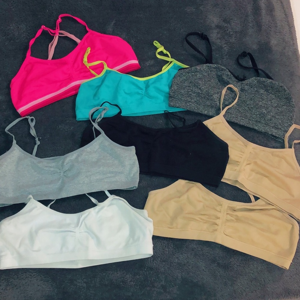 Girls sports bras!